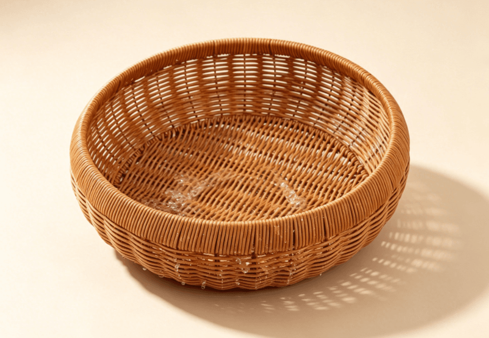 Round fruit tray